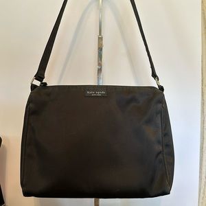 ♥️Kate Spade ♥️Black Nylon Shoulder Bag♥️
